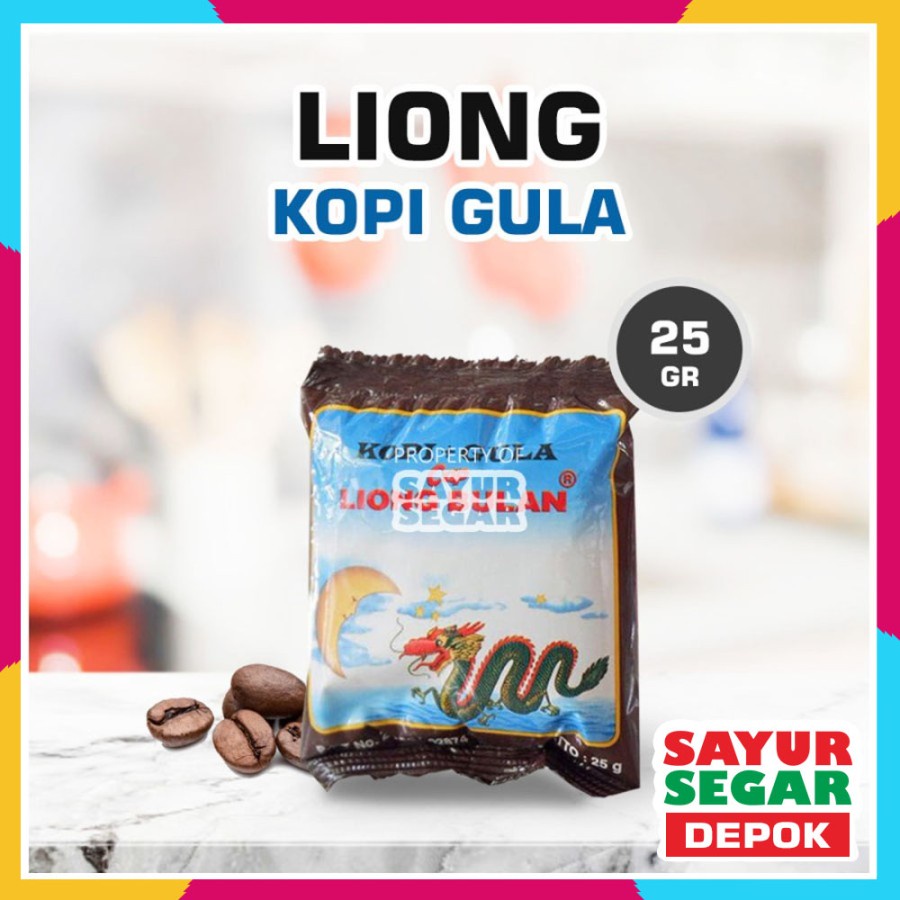 Jual KOPI LIONG BULAN [25g] SACHET KOPI+GULA Shopee Indonesia