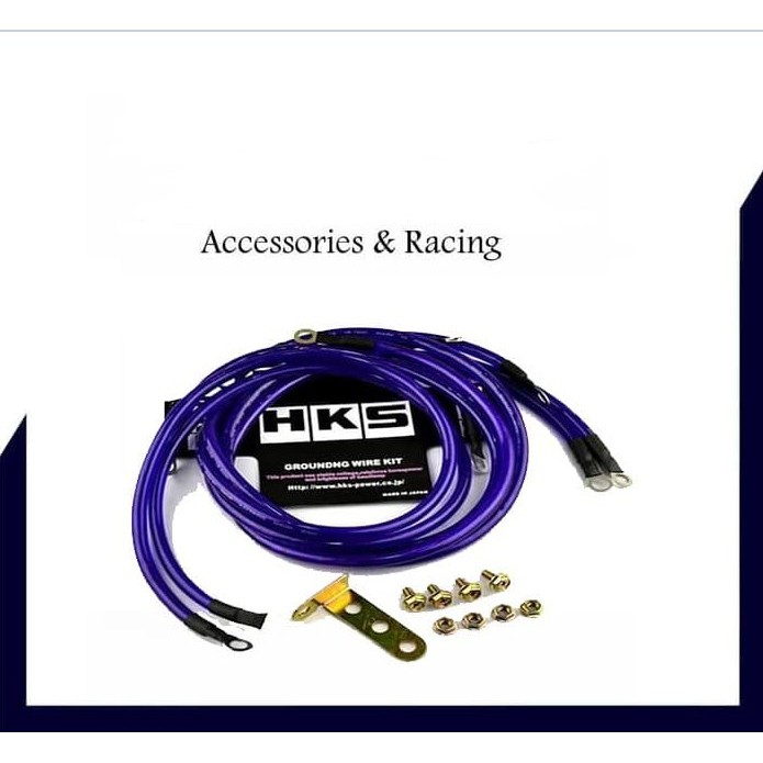Jual Kabel Grounding HKS HKS Grounding wire kits Shopee Indonesia