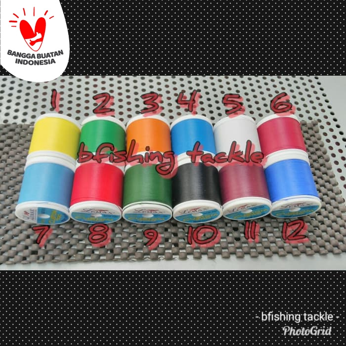 Jual benang tread wraping rod buiding lemax 100m NCP | Shopee Indonesia