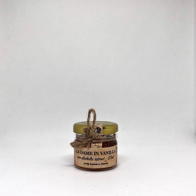 Jual La Dame in Vanilla Halal Vanilla Extract 25ml Shopee Indonesia