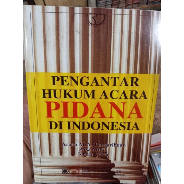 Jual PENGANTAR HUKUM ACARA PIDANA DI INDONESIA BY ARISTO | Shopee Indonesia