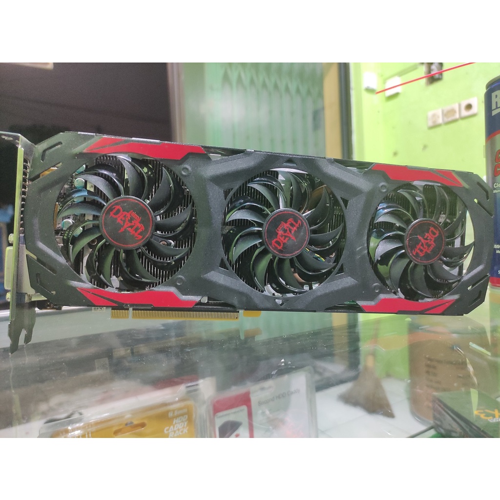 Jual VGA POWERCOLOR RX 570 4GB DDR5 256bit bukan RX 6500 6600 6700 xt ...
