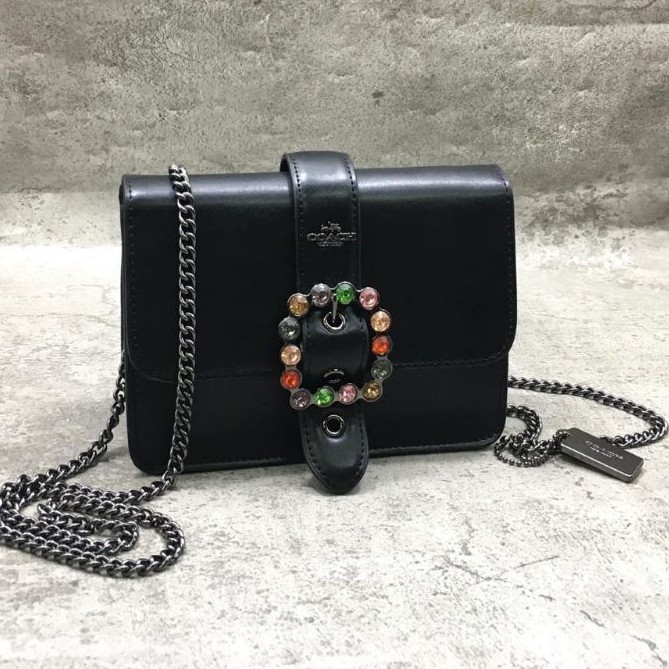 Coach Bowery Crossbody With Jewel Buckle