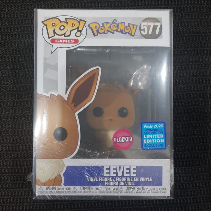 Jual Funko Pop! Pokemon : Eevee (Flocked) #577 | Shopee Indonesia