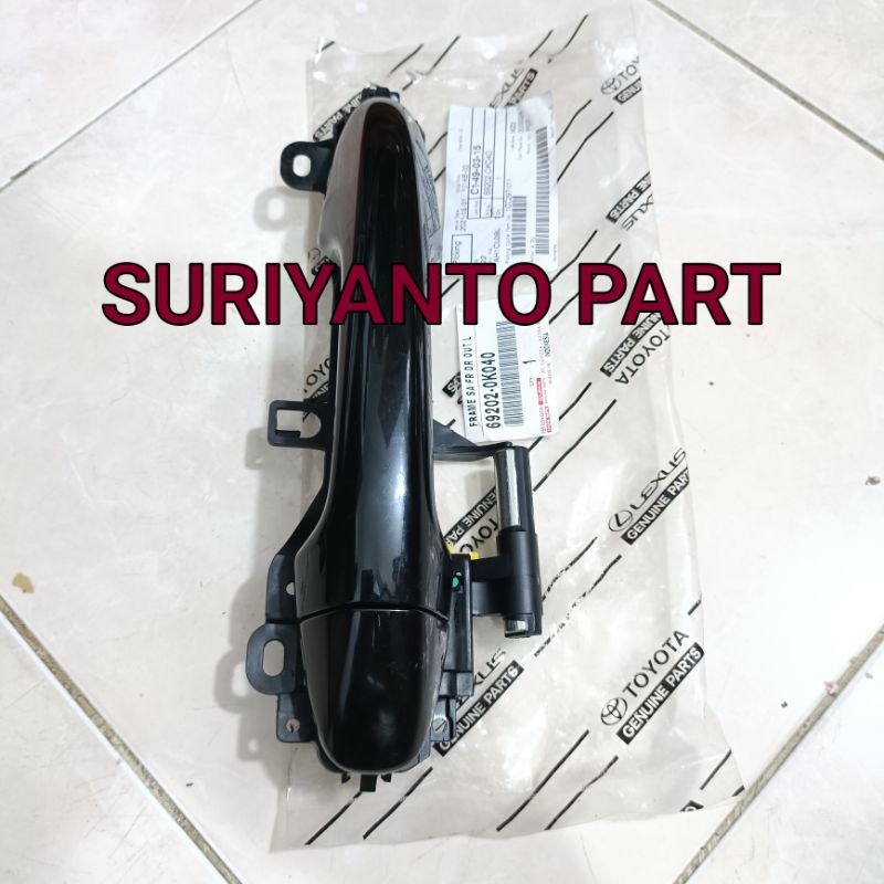 Jual Frame Sub Assy Handle Lapisan Dalam Luar Pintu Depan Hitam Toyota ...