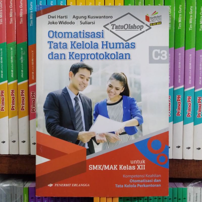 Jual Buku Otomatisasi Tata Kelola Humas Dan Keprotokolan Smk Kelas 12 Xii 3 Kikd Original 0487