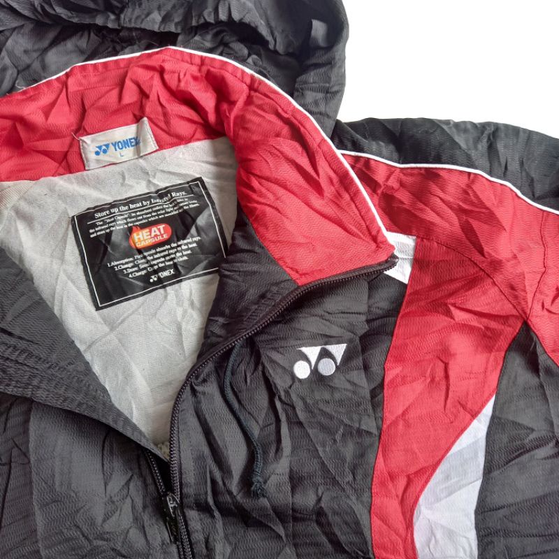 YONEX HEAT CAPSULE ロングコート Lサイズ ネイビー