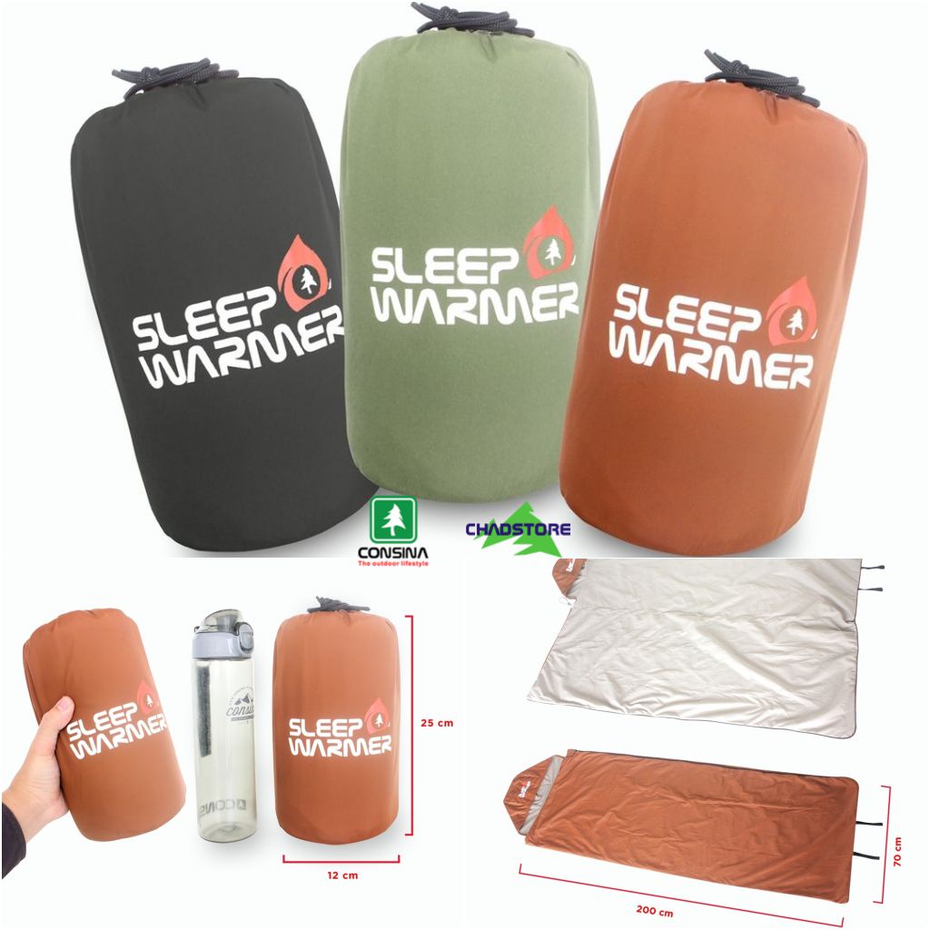 Jual CONSINA SLEEP WARMER Sleeping Bag Polar Shopee Indonesia