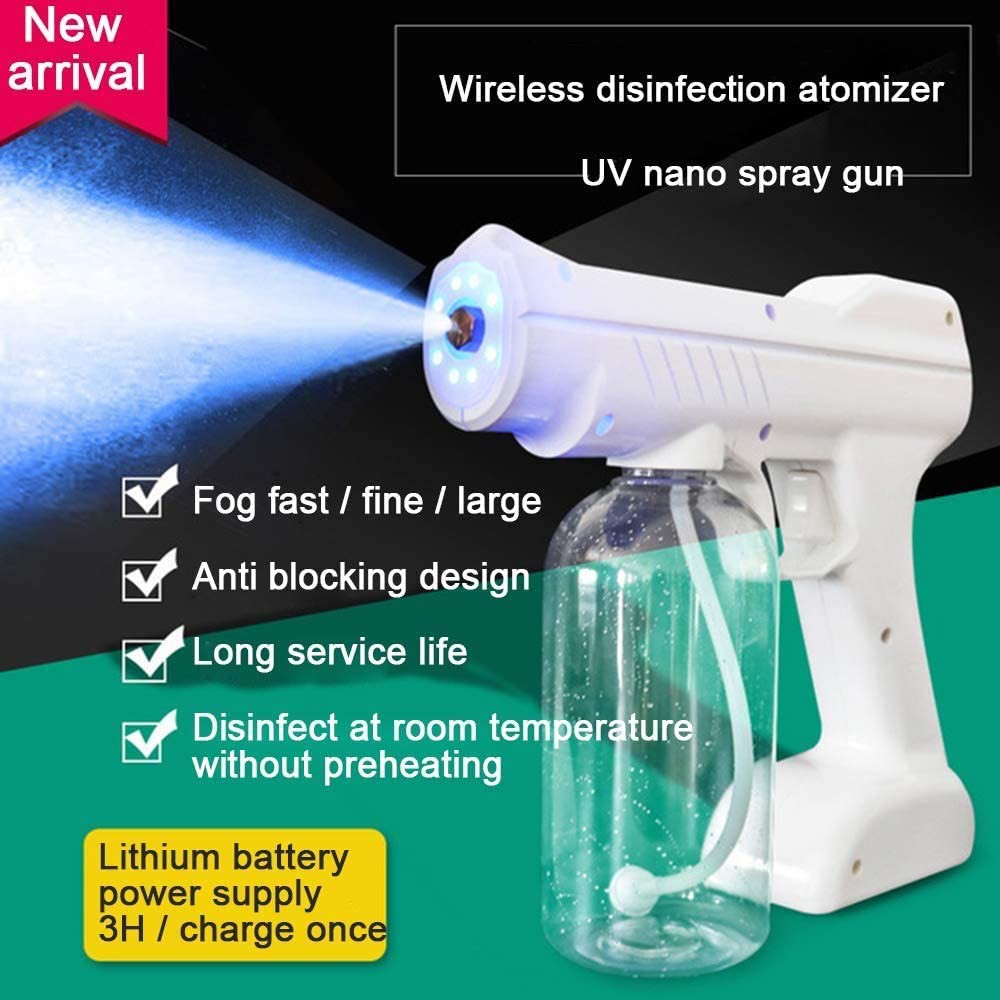 Jual YJ01 Nano Spray Gun Disinfectant Wireless 800 ml Shopee Indonesia