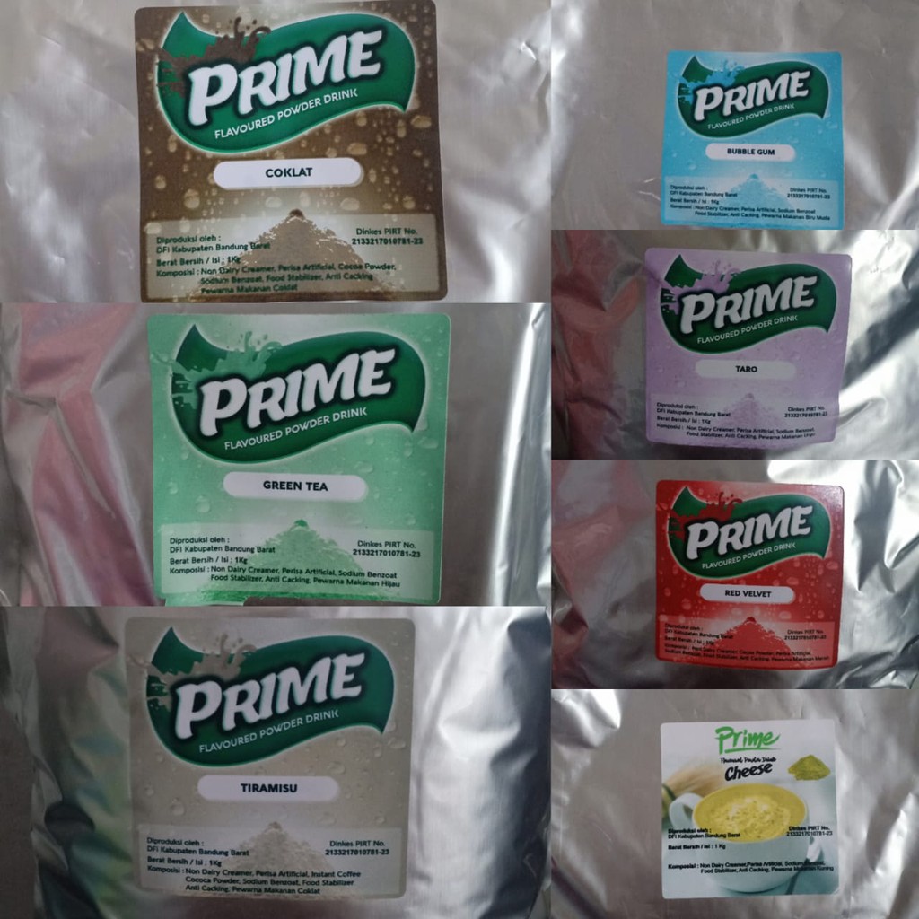 Jual Prime Powder drink Plain / bubuk minuman tanpa gula premium 1KG ...