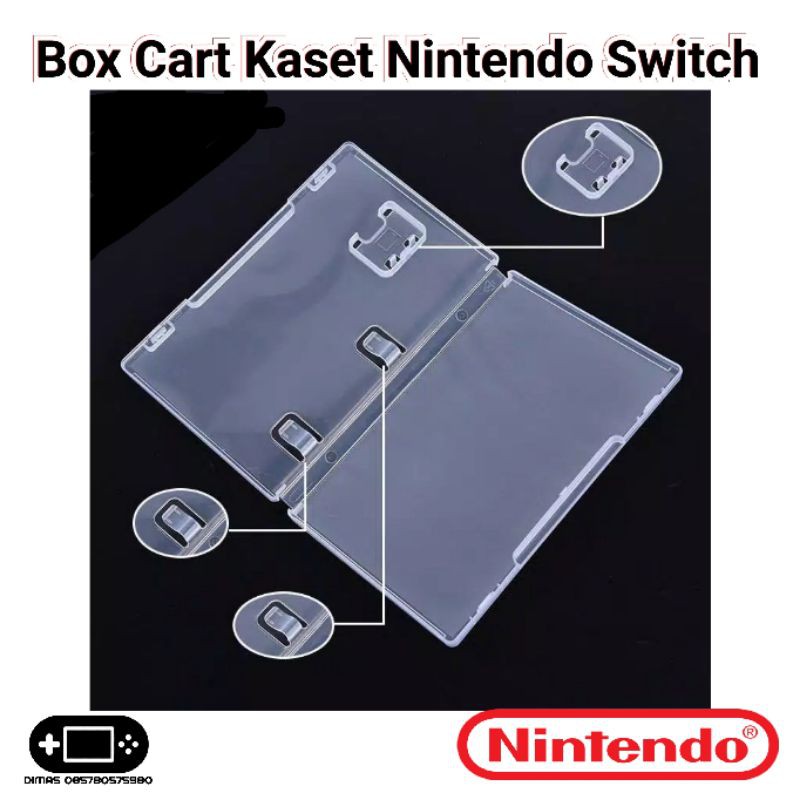 Jual Box Cart Kaset Nintendo Switch Tempat Game Catridge Penyimpanan V1