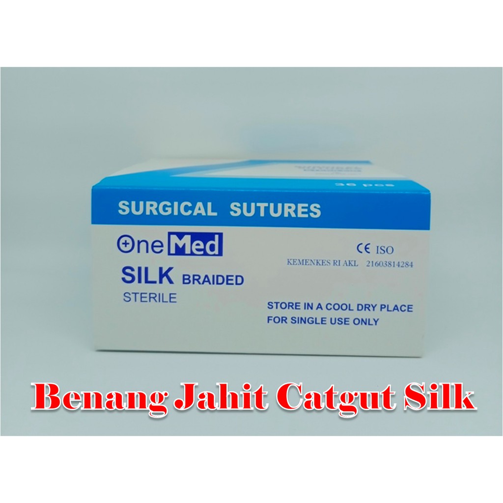 Jual Benang Jahit Catgut Silk Onemed Jarum Harga Per Pcs Catgut Silk Onemed Shopee Indonesia