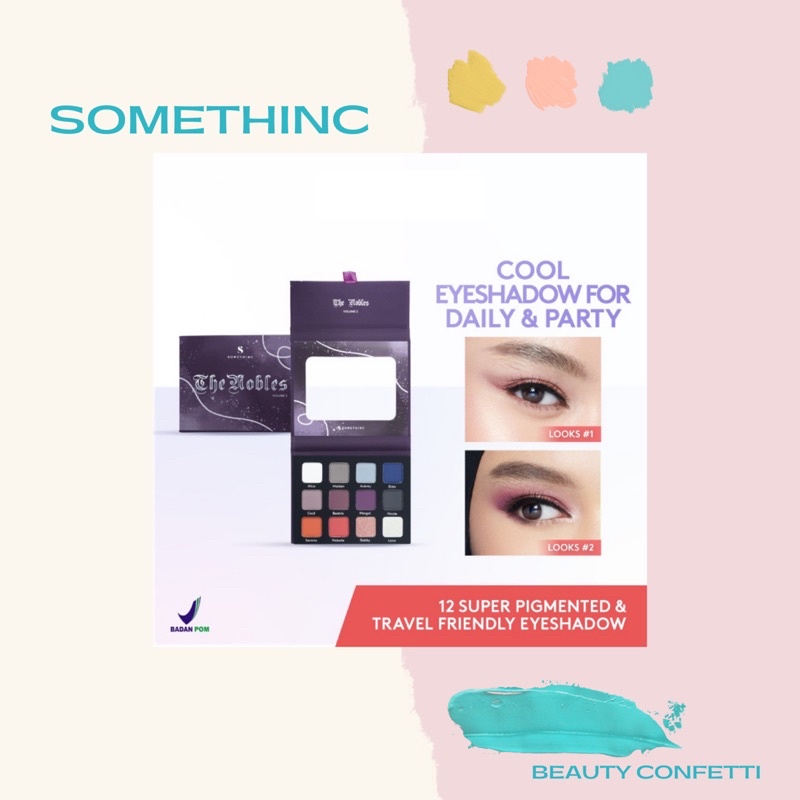 Jual SOMETHINC THE NOBLES Eyeshadow Palette Vol 2 Eyeshadow Glam