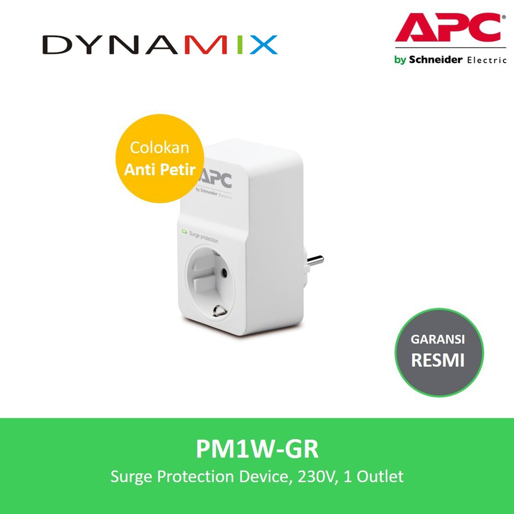 Jual APC PM1W-GR Surge Protector Filter Listrik & Anti Petir | Colokan ...