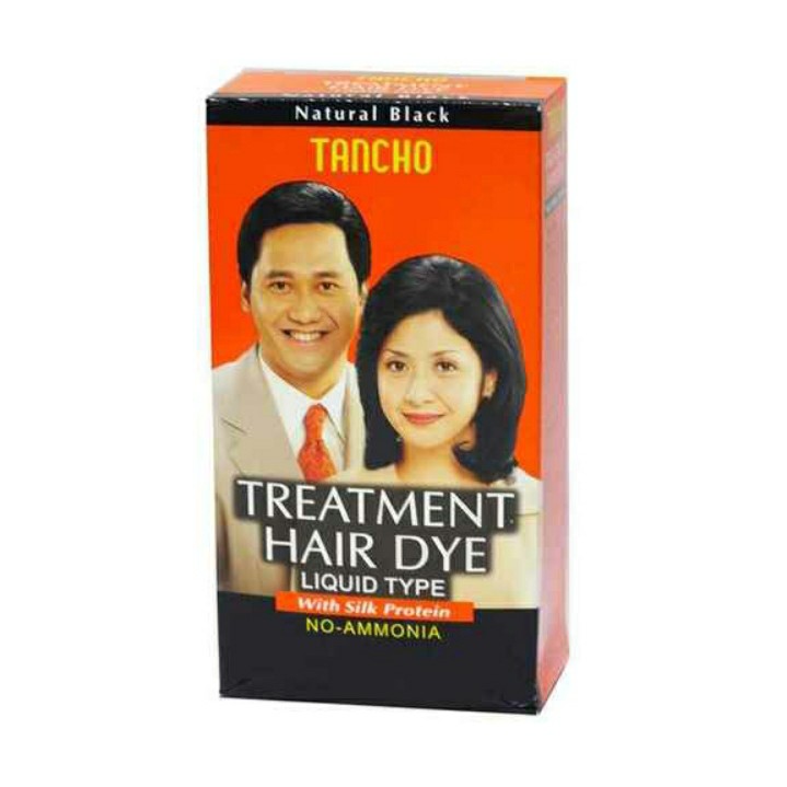 Jual Tancho Treatment Hair Dye - Natural Black (Cat Rambut) | Shopee ...