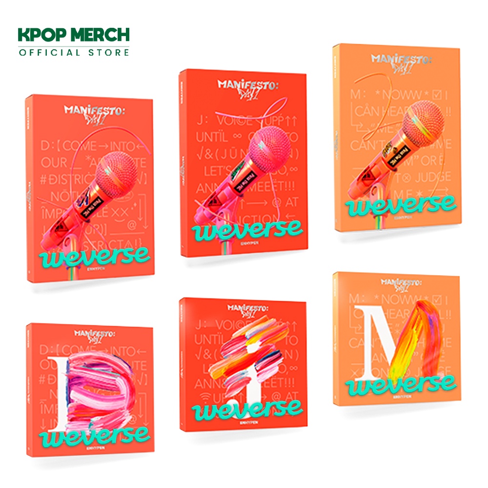 Jual [Weverse Gift] ENHYPEN - Manifesto : Day 1 | Shopee Indonesia