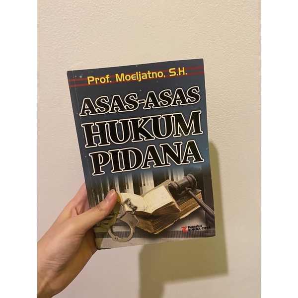 Jual Asas-Asas Hukum Pidana Prof. Moeljatno,S.H. | Shopee Indonesia