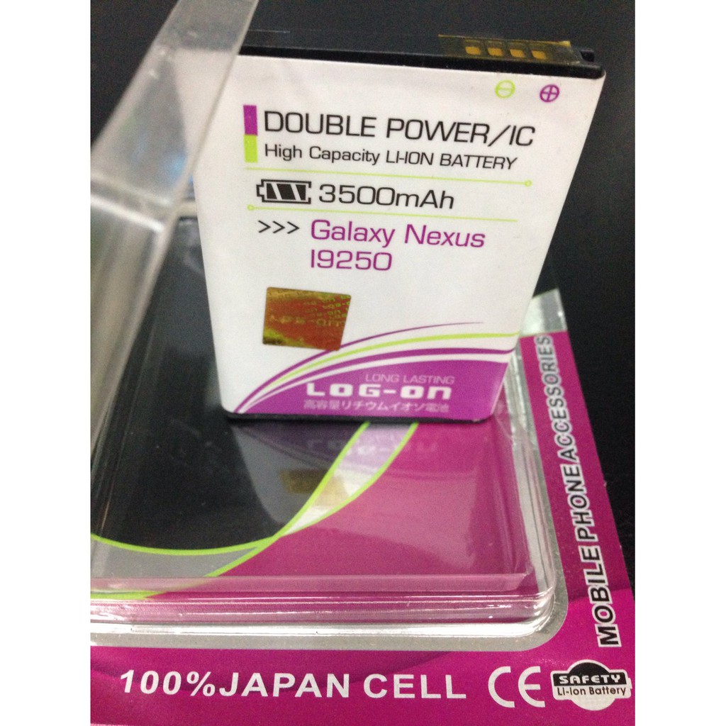 Jual Battery Batre Baterai Double Power Ic Log On Samsung Nexus