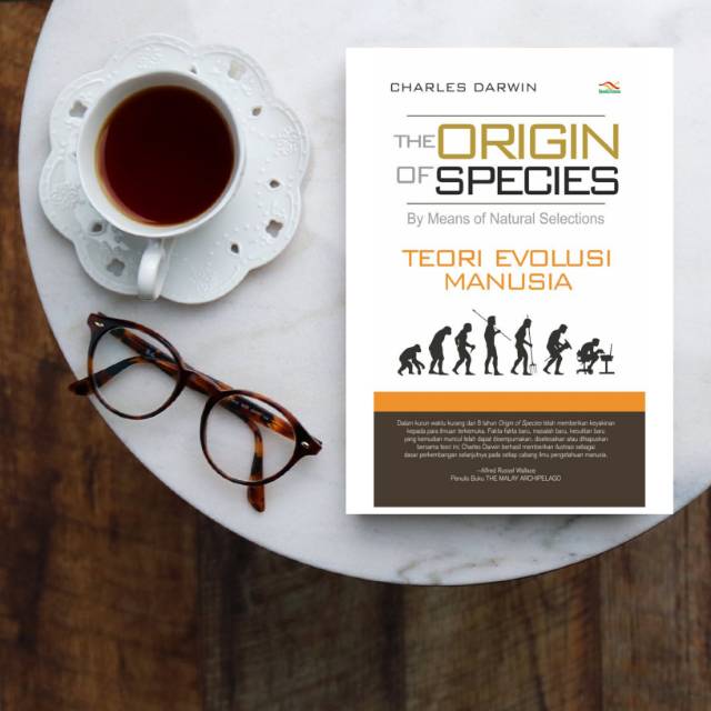 Jual THE ORIGIN OF SPECIES, TEORI EVOLUSI MANUSIA Original | Charles ...