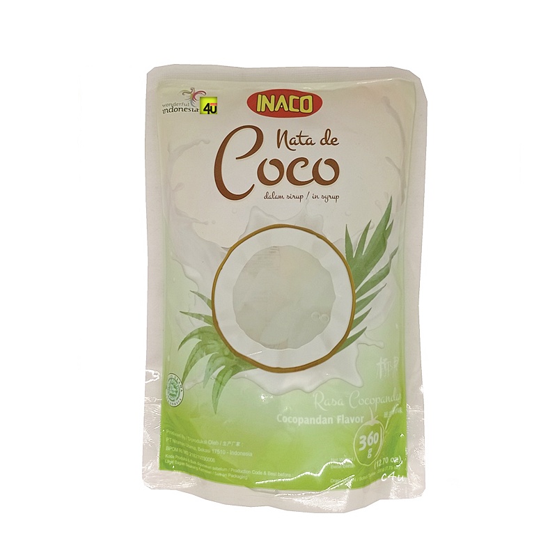 Jual INACO - Nata de Coco in Syrup - 360 gr | Shopee Indonesia
