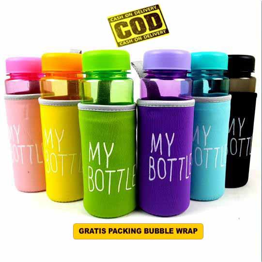 Jual Botol Minum My Bottle Busa Gratis Packing Bubble 1kg Muat 12pcs Aman Digunakan Murah 7552