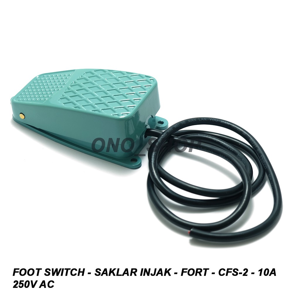 Jual Foot Switch - Saklar Injak - FORT - CFS-2 - 10A 250V AC | Shopee ...