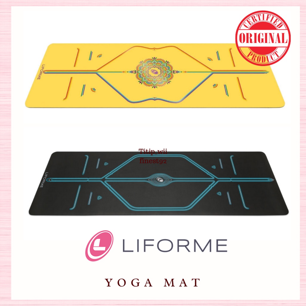 Jual ORIGINAL LIFORME Yoga Mat Shopee Indonesia