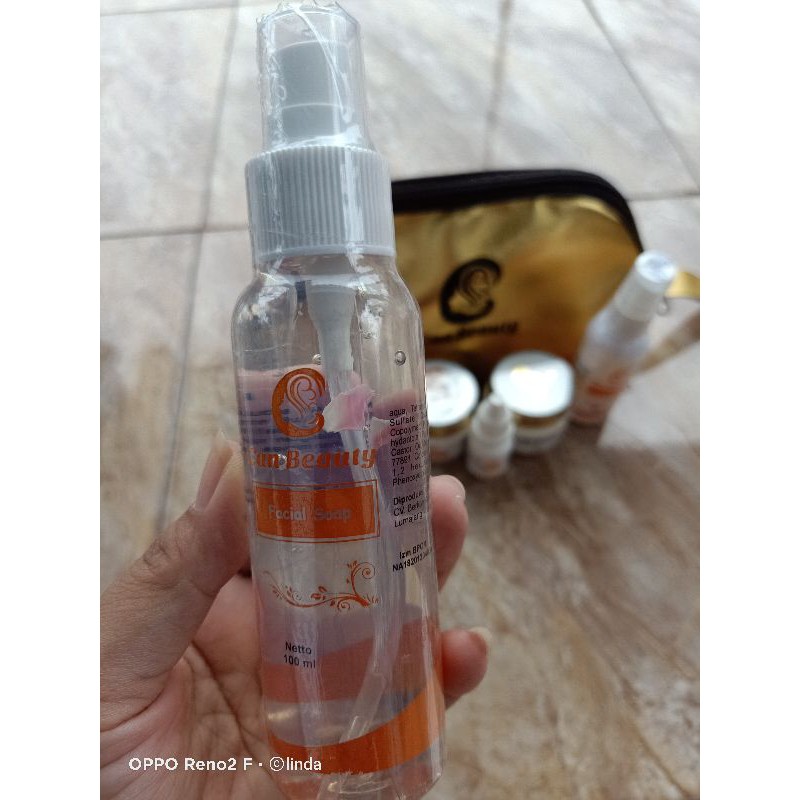 Jual FACE WASH CAN BEAUTY (ecer) | Shopee Indonesia