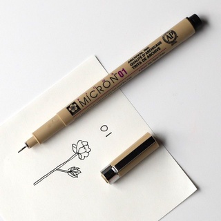 Micron Pigma Pen 01 Black