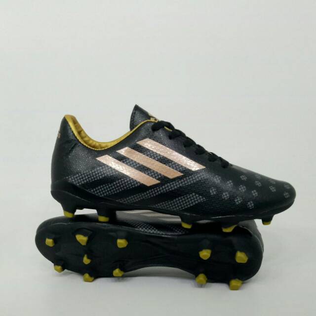 Jual sepatu bola hitam gold ( ecer harga grosir ) | Shopee Indonesia