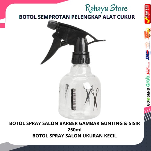 Jual BOTOL SPRAY SALON BARBER I BOTOL SEMPROT CUKUR GAMBAR GUNTING ...