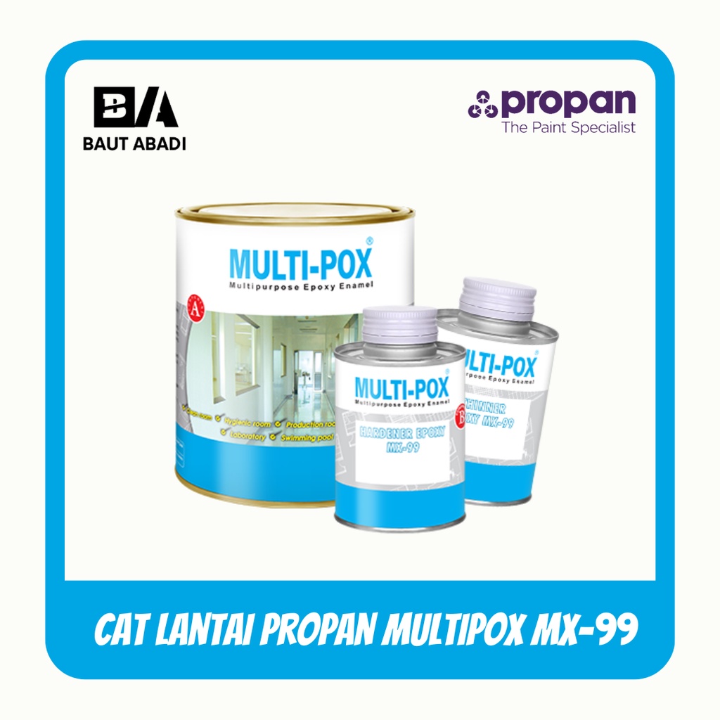 Jual Cat Lantai Epoxy Propan Multipox Mx 99 Shopee Indonesia 5636