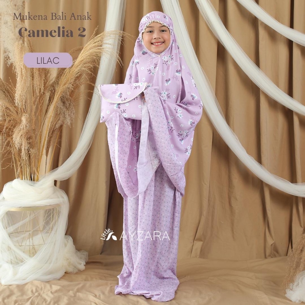 Jual Ayzara - Mukena Anak Rayon Camelia Series ( Umur 5 - 11 Tahun ...