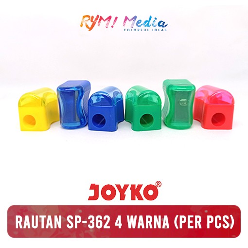Jual JOYKO Rautan Roti Kecil SP 362 4 Warna / Serutan Sharpener SP-362 ...