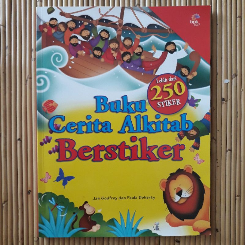 Jual Buku Cerita Alkitab Berstiker Stiker Ori New Bible Sekolah