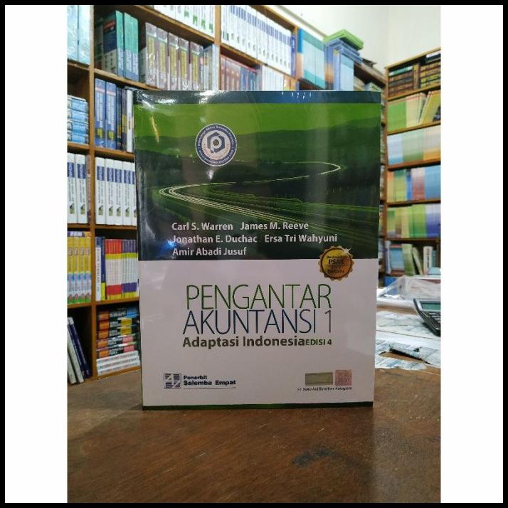 Jual Buku Pengantar Akuntansi 1 Adaptasi Indonesia Edisi 4 Warren ...