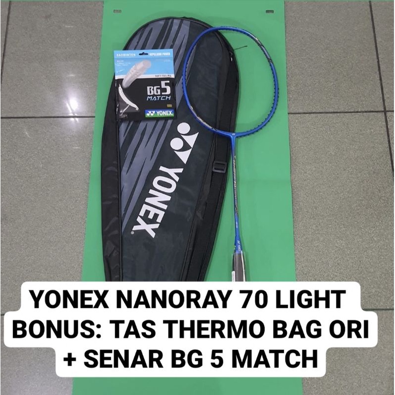 Jual RAKET YONEX NANORAY 70 LIGHT ORIGINAL / RAKET RUDY HARTONO ...