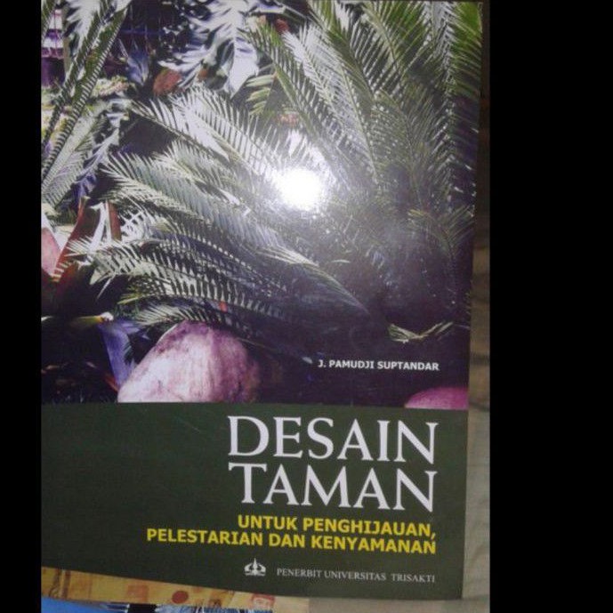 Jual Buku ORIGINAL desain Taman untuk penghijauan | Shopee Indonesia