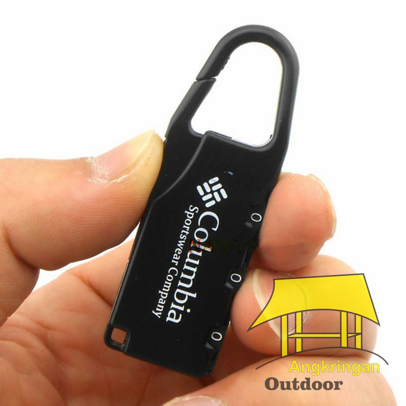 Jual Gembok Koper Anti Maling - Kunci Tas Metal Password Pin Anti Theft ...