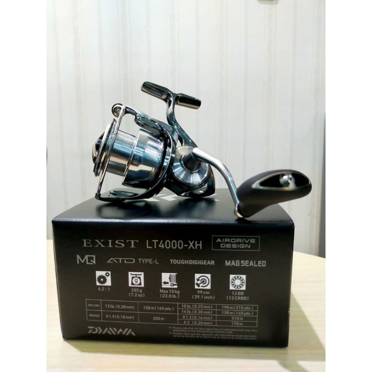 Jual Reel Spinning DAIWA EXIST LT4000 - XH | Shopee Indonesia