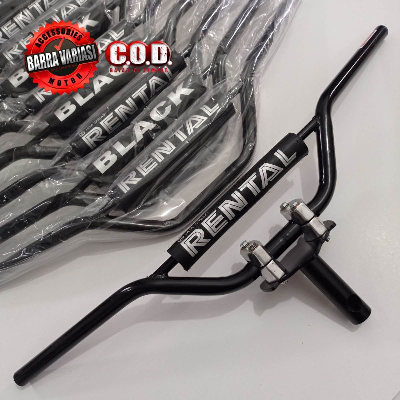 Jual Hemat Paketan Stang Stir Trail Lengkap Dengan Adaptor Dudukan Stang Custom Untuk Motor