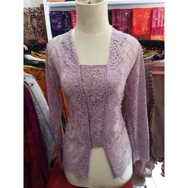 Jual KEBAYA BROKAT SEMI PRANCIS ITALY | Shopee Indonesia