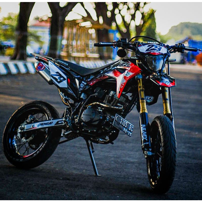 Jual DECAL CRF SUPER GLOSSY PREMIUM FULL BODY CUSTOM Shopee Indonesia