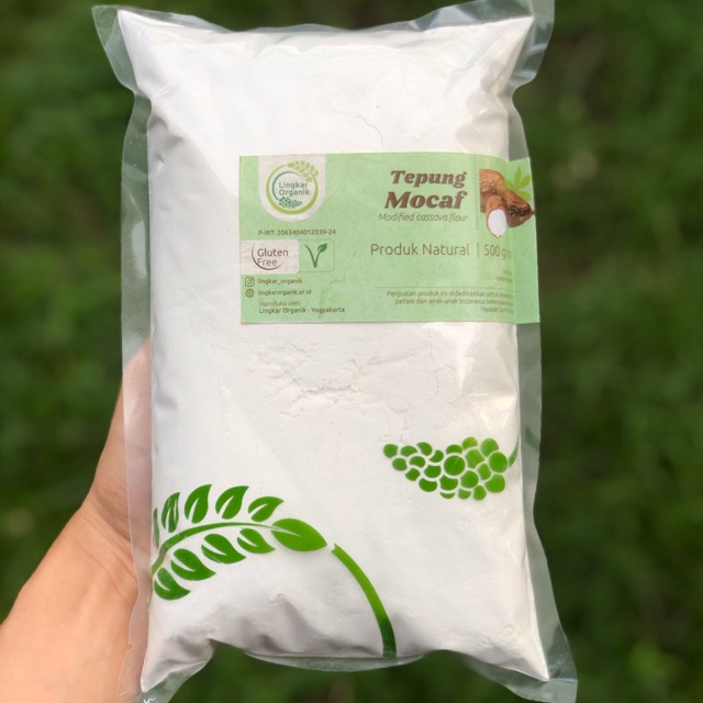 Jual Tepung Mokaf Mocaf Lingkar Organik 500gr | Shopee Indonesia
