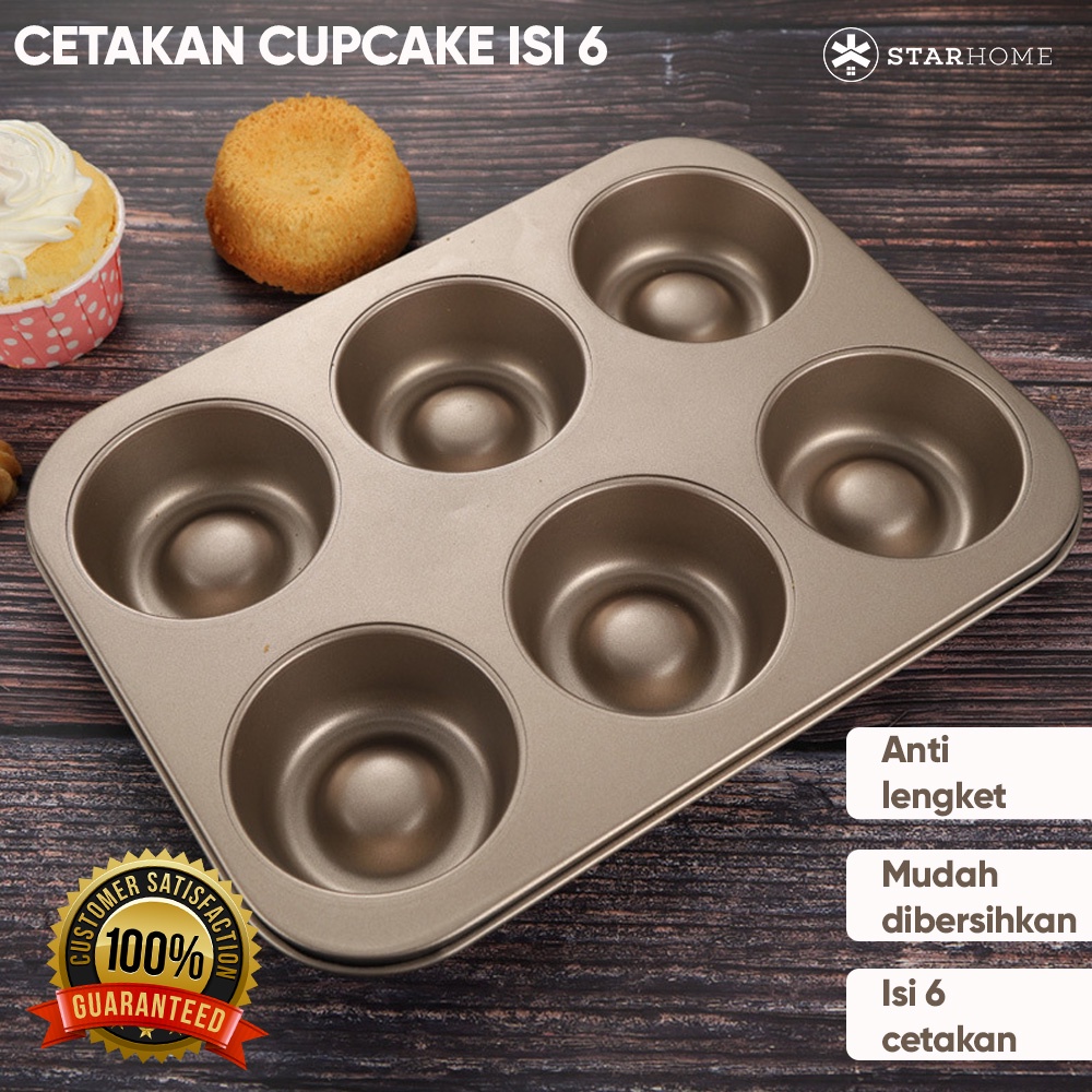 Jual Loyang Muffin Loyang Kue Mangkok Cup Cake Besar Ukuran Diameter 7