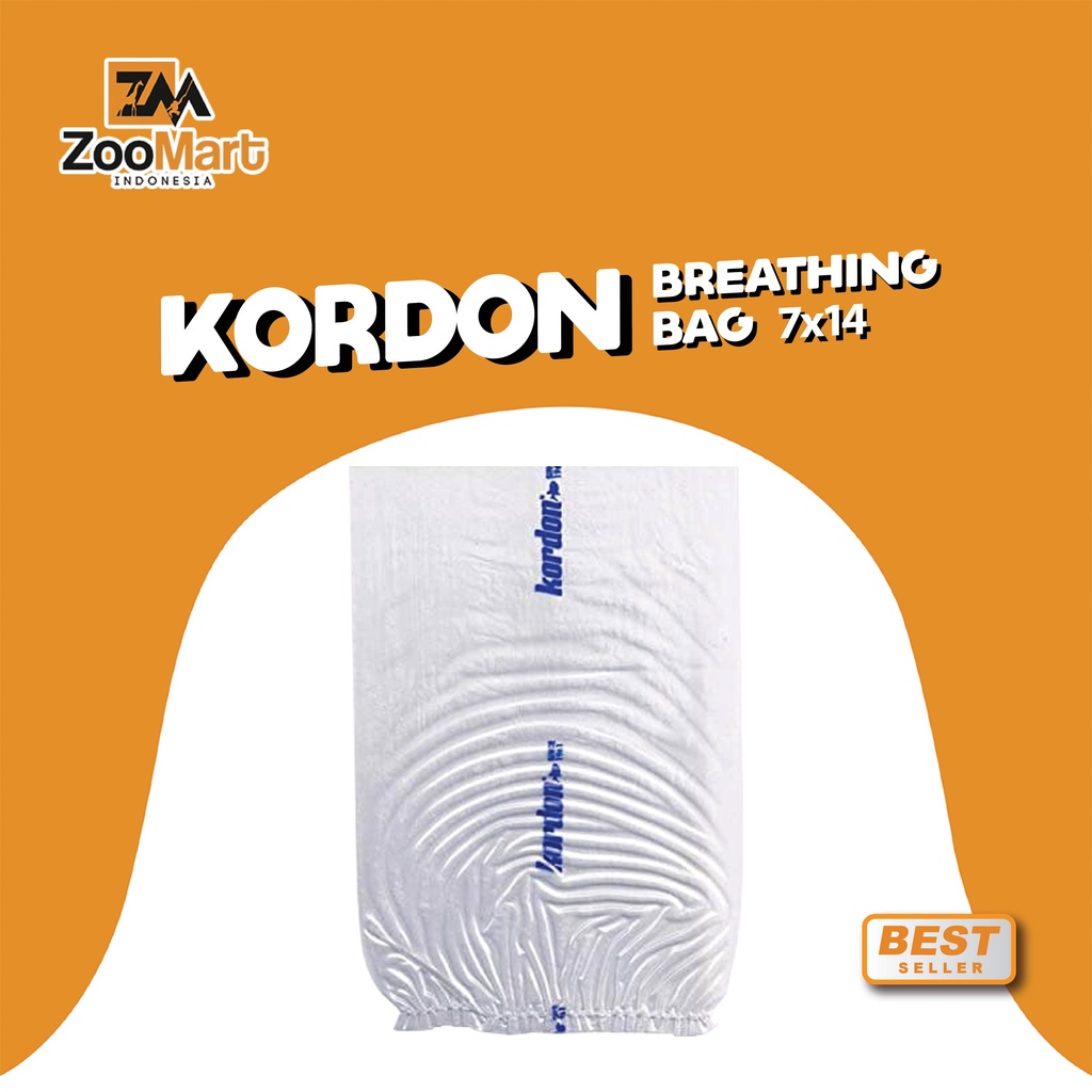 Jual Authentic Kordon Breathing Bag 7"x14" / Packing Ikan Hias