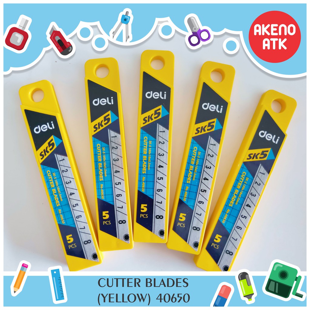 Jual ISI CUTTER / CUTTER BLADES 40650 | Shopee Indonesia