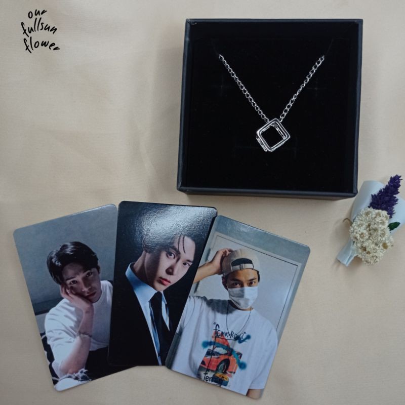 Jual Necklace / Kalung Cube Doyoung NCT Shopee Indonesia
