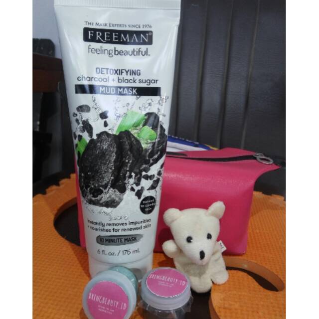Jual FREEMAN MUD MASK ORIGINAL (SHARE IN JAR) | Shopee Indonesia