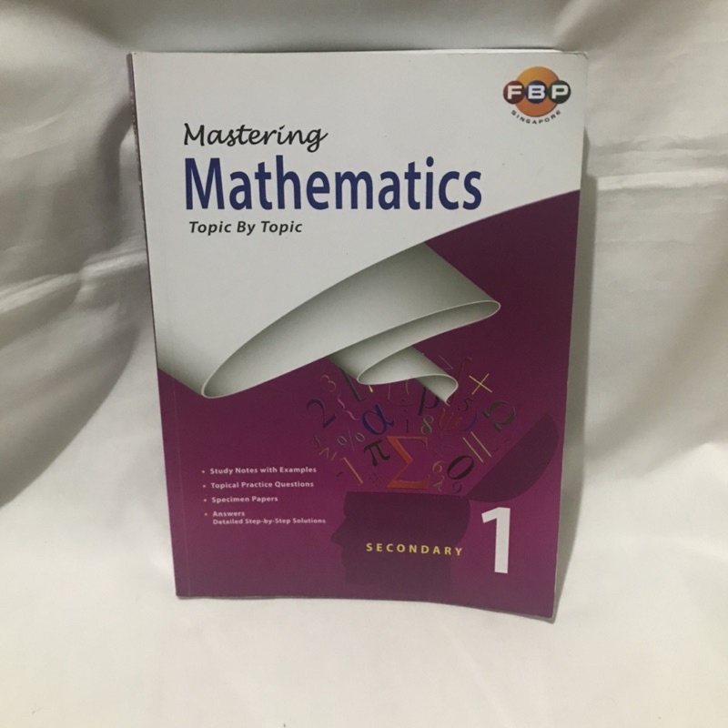 Jual Mastering Mathematics Topic by Topic Secondary 1 | Shopee Indonesia